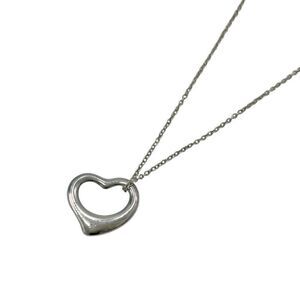 Tiffany & Co Tiffany & Co Open Heart Elsa Peretti Necklace Women's 925